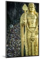 Devotees Climb the Steps to Batu Caves-Andrew Taylor-Mounted Photographic Print