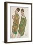 Devotion, 1913-Egon Schiele-Framed Premium Giclee Print