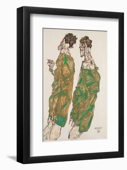 Devotion-Egon Schiele-Framed Art Print