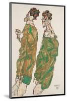 Devotion-Egon Schiele-Mounted Art Print