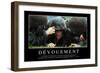 Dévouement: Citation Et Affiche D'Inspiration Et Motivation-null-Framed Photographic Print