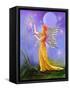 Dew Drop Fairy-Judy Mastrangelo-Framed Stretched Canvas