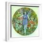 Dewdrop Faerie-Linda Ravenscroft-Framed Giclee Print