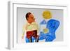 Dewey And Hoover-Ben Shahn-Framed Art Print