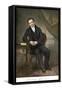 Dewitt Clinton, with His Autograph-null-Framed Stretched Canvas