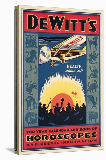 Dewitt's 200 Year Calendar and Horoscope Book-null-Stretched Canvas