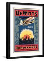 Dewitt's 200 Year Calendar and Horoscope Book-null-Framed Giclee Print