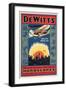 Dewitt's 200 Year Calendar and Horoscope Book-null-Framed Giclee Print