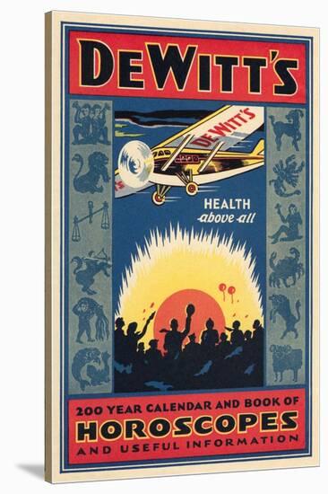 Dewitt's Horoscope Book-null-Stretched Canvas