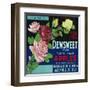 Dewsweet Apple Crate Label - Watsonville, CA-Lantern Press-Framed Art Print