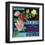 Dewsweet Apple Crate Label - Watsonville, CA-Lantern Press-Framed Art Print