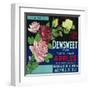 Dewsweet Apple Crate Label - Watsonville, CA-Lantern Press-Framed Art Print