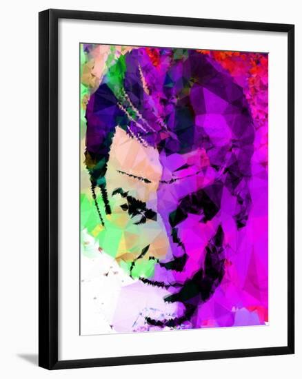 Dex Geometrized-null-Framed Art Print