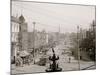 Dexter Avenue and the Capitol, Montgomery, Ala.-null-Mounted Photo