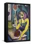 Dexter's Cab Label-Gina Bernardini-Framed Stretched Canvas