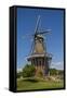 DeZwaan' windmill on Windmill Island, Holland, Michigan, USA-Randa Bishop-Framed Stretched Canvas