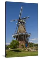 DeZwaan' windmill on Windmill Island, Holland, Michigan, USA-Randa Bishop-Stretched Canvas