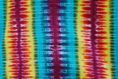 Multi Colored Tie Dye Design-dgphotography-Mounted Photographic Print