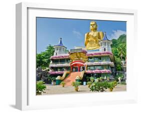 Dhambulla Cave Temple Complexes-Sergieiev-Framed Photographic Print