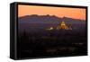 Dhammayazika Buddhist Temple, Bagan (Pagan), Myanmar (Burma), Asia-Nathalie Cuvelier-Framed Stretched Canvas