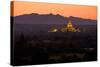 Dhammayazika Buddhist Temple, Bagan (Pagan), Myanmar (Burma), Asia-Nathalie Cuvelier-Stretched Canvas