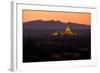 Dhammayazika Buddhist Temple, Bagan (Pagan), Myanmar (Burma), Asia-Nathalie Cuvelier-Framed Photographic Print