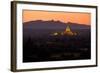 Dhammayazika Buddhist Temple, Bagan (Pagan), Myanmar (Burma), Asia-Nathalie Cuvelier-Framed Photographic Print