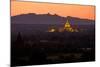 Dhammayazika Buddhist Temple, Bagan (Pagan), Myanmar (Burma), Asia-Nathalie Cuvelier-Mounted Photographic Print