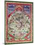 Dharmachakra, Wheel of Transmigratory Existence-Tibetan School-Mounted Giclee Print
