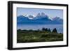 Dhaulagiri, an 8000 Meter Peak in the Morning Sun, Poon Hill, Annapurna Circuit, Ghorepani, Nepal-Dan Holz-Framed Photographic Print