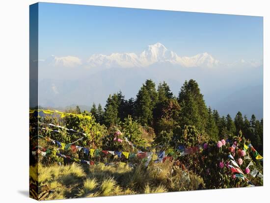 Dhaulagiri Himal, Annapurna Conservation Area, Dhawalagiri (Dhaulagiri), Nepal-Jochen Schlenker-Stretched Canvas