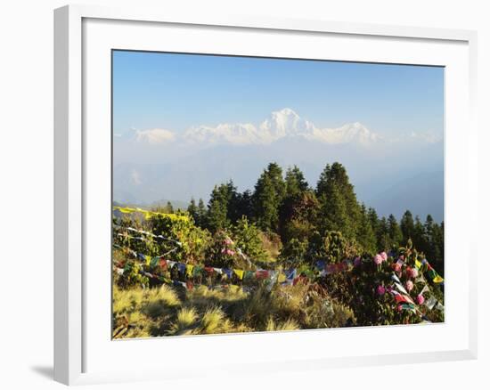 Dhaulagiri Himal, Annapurna Conservation Area, Dhawalagiri (Dhaulagiri), Nepal-Jochen Schlenker-Framed Photographic Print