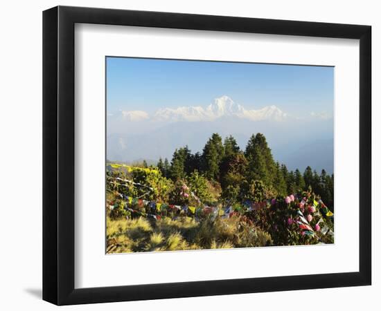 Dhaulagiri Himal, Annapurna Conservation Area, Dhawalagiri (Dhaulagiri), Nepal-Jochen Schlenker-Framed Photographic Print