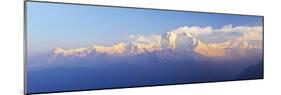 Dhaulagiri Himal Seen from Khopra, Annapurna Conservation Area, Dhawalagiri (Dhaulagiri), Nepal-Jochen Schlenker-Mounted Photographic Print