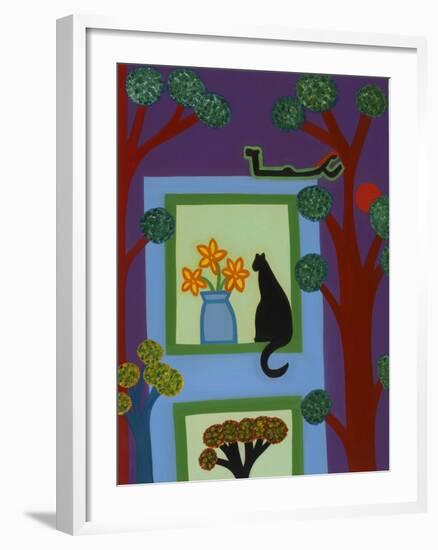 Dhe Cat from Askew Crescent, 2008-Cristina Rodriguez-Framed Giclee Print