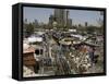 Dhobi Ghat, the Main City Laundries at Mahalaxmi, Mumbai, India, Asia-Tony Waltham-Framed Stretched Canvas