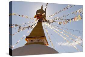 Dhodina Chorten Is Modeled on the Stupa of Boudhanath. Thimphu, Bhutan-Howie Garber-Stretched Canvas