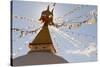 Dhodina Chorten Is Modeled on the Stupa of Boudhanath. Thimphu, Bhutan-Howie Garber-Stretched Canvas