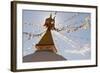 Dhodina Chorten Is Modeled on the Stupa of Boudhanath. Thimphu, Bhutan-Howie Garber-Framed Photographic Print