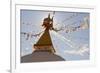 Dhodina Chorten Is Modeled on the Stupa of Boudhanath. Thimphu, Bhutan-Howie Garber-Framed Photographic Print