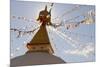 Dhodina Chorten Is Modeled on the Stupa of Boudhanath. Thimphu, Bhutan-Howie Garber-Mounted Photographic Print