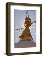 Dhodina Chorten Is Modeled on the Stupa of Boudhanath. Thimphu, Bhutan-Howie Garber-Framed Photographic Print