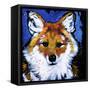 Dhole-null-Framed Stretched Canvas