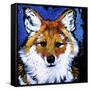 Dhole-null-Framed Stretched Canvas