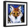 Dhole-null-Framed Art Print