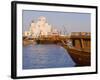 Dhow in Front of the Museum of Islamic Art, Doha, Qatar, Middle East-Gavin Hellier-Framed Photographic Print