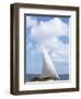 Dhow in the Indian Ocean, Lamu Island, Kenya, East Africa, Africa-Storm Stanley-Framed Photographic Print