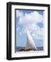 Dhow in the Indian Ocean, Lamu Island, Kenya, East Africa, Africa-Storm Stanley-Framed Photographic Print