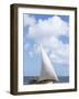 Dhow in the Indian Ocean, Lamu Island, Kenya, East Africa, Africa-Storm Stanley-Framed Photographic Print