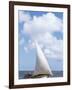 Dhow in the Indian Ocean, Lamu Island, Kenya, East Africa, Africa-Storm Stanley-Framed Photographic Print